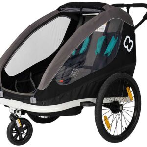 Hamax Traveller Cykelvagn, Black/Grey
