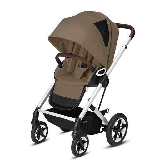 Cybex Talos S Lux sittvagn mid beige/silvrigt chassi