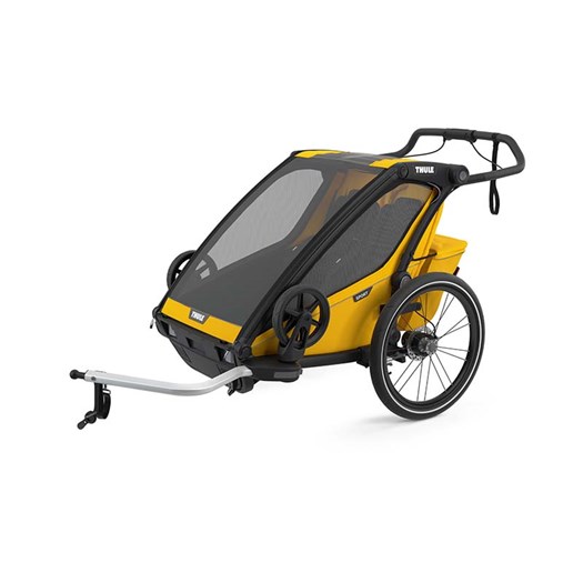Thule Chariot Sport 2 cykelvagn 2021, spectra yellow