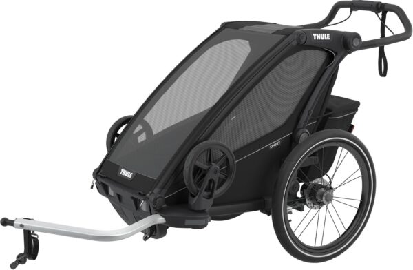 Thule Chariot Sport 1 Cykelvagn, Midnight Black