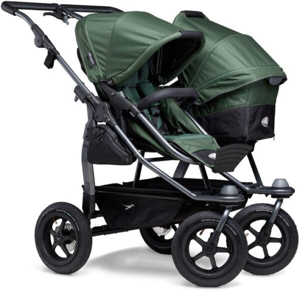 TFK Duo Combi Air Syskonvagn, Olive
