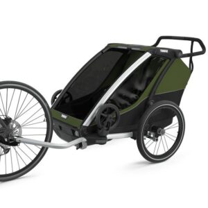 Thule Chariot Cab2 Cykelvagn (Cypress Green)