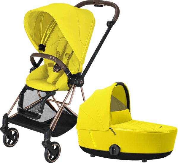 Cybex Mios Duovagn, Mustard Yellow/Rose Gold